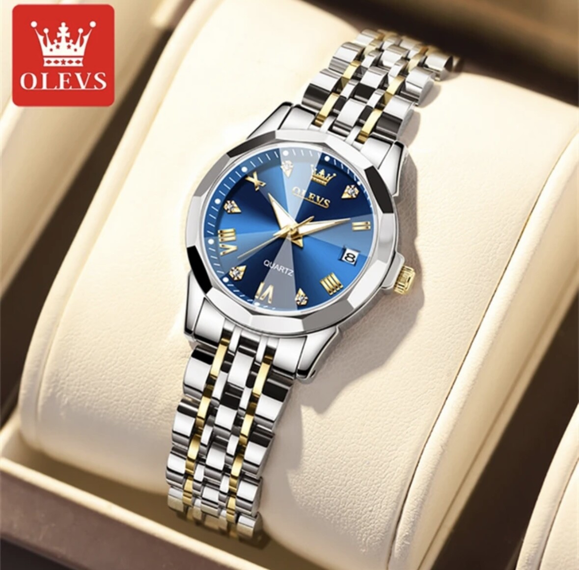 Woman’s Watch, Olevs, Brand New with White box. Choose Your Color.
