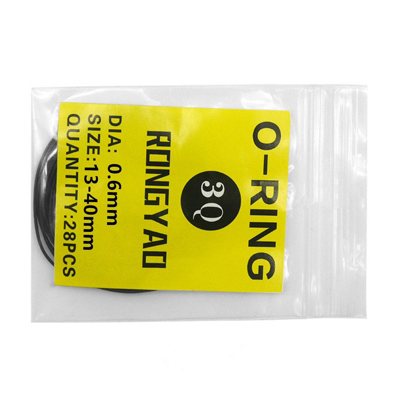 0.5/0.6/0.7/0.8mm Watch O-Ring Waterproof Rubber Gaskets Watchmaker Accessories