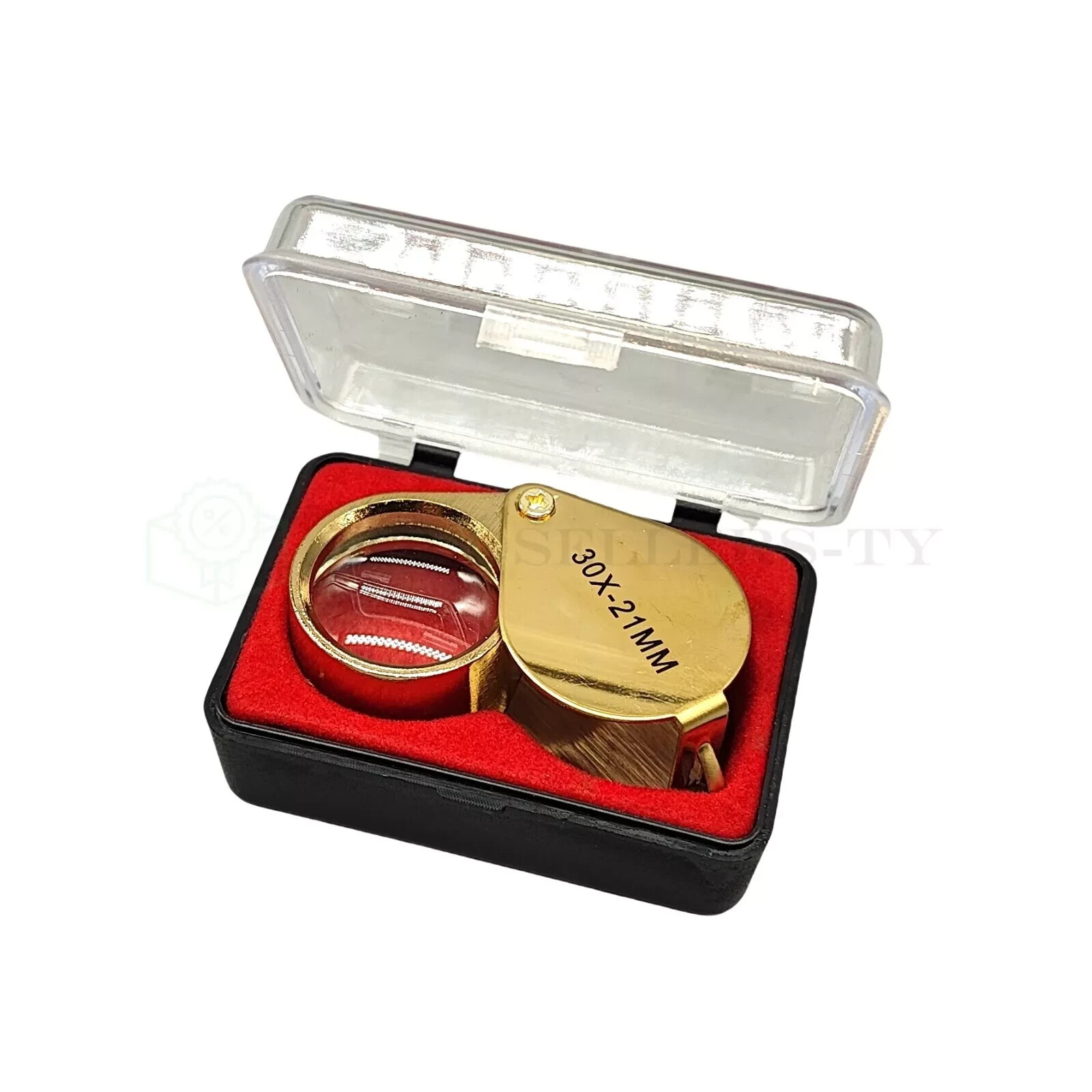 PuriTEST 30x Magnifier Eye Loupe Lens Testing Inspecting Gold Silver Jewelry 999