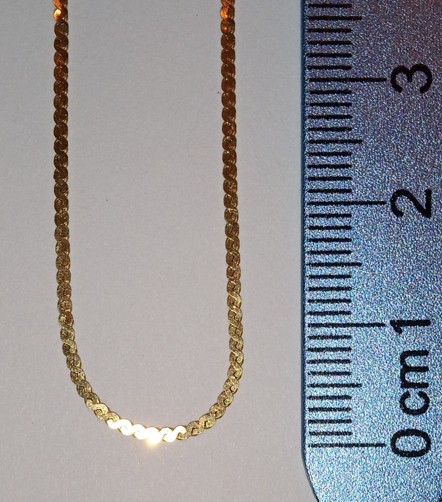 Vintage 14K Gold Necklace Lot 2pc Italy UnoAerre Aurea & Silmar Chains Pendant