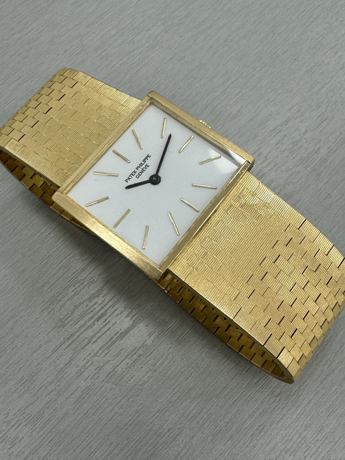 Men’s Patek Philippe 18k Yellow Gold3549/1 Manual Wind Ca 175 One Year Warranty