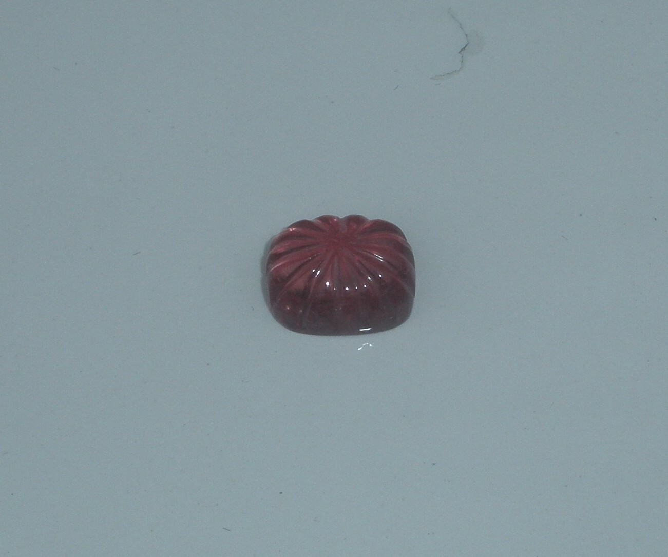 Pink Tourmaline Fancy Carved Cushion Natural Gem 12 x 10mm