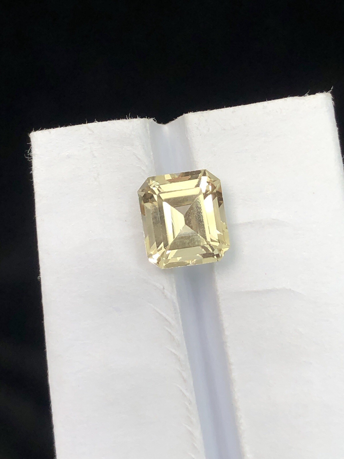 1.5 Ct Natural Light Yellow Tourmaline | No Treatments | Afghanistan Tourmaline