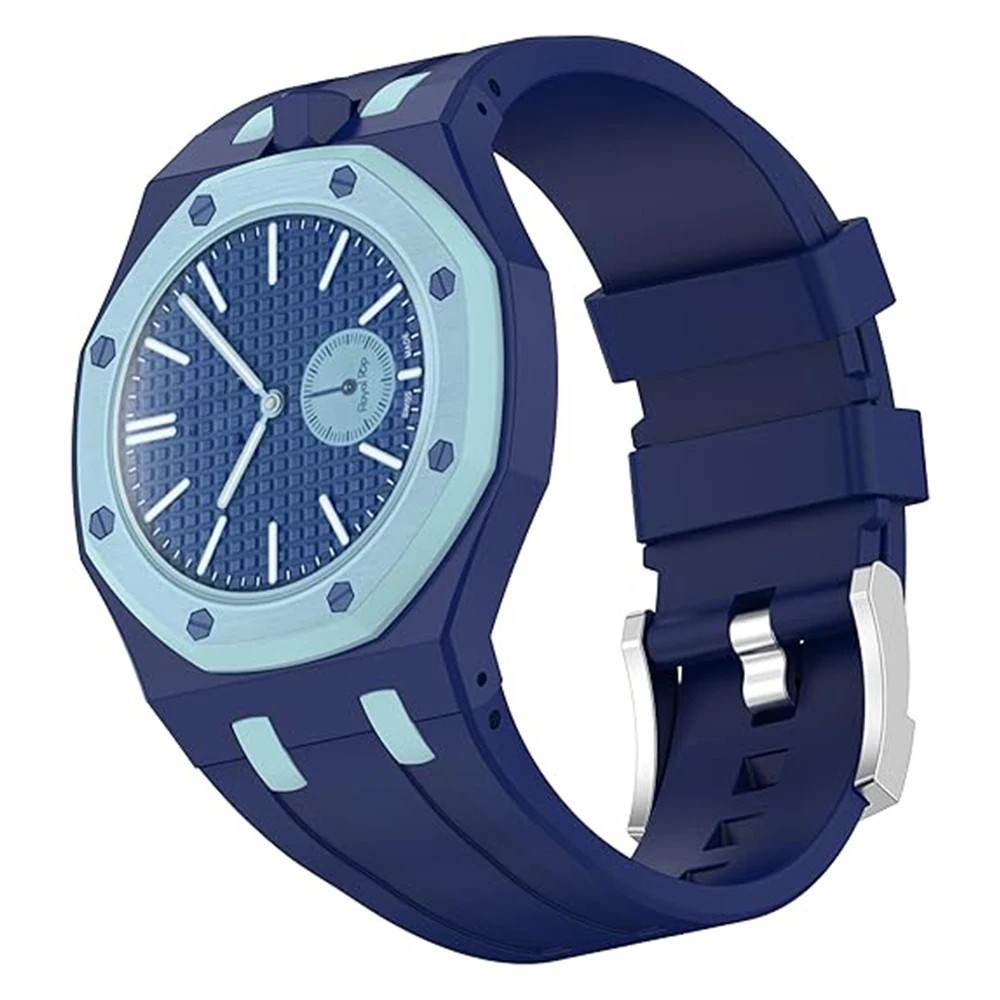 Strap For Swatch x AP Royal POP Silicone Watch Case, Changer To Wristwatch