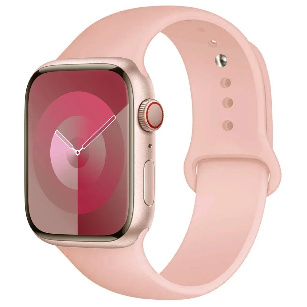 For Apple Watch Silicone Band Strap Series SE 1 2 3 4 5 6 7 Sports 38/40/42/44mm