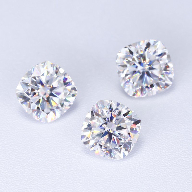 US 0.1-10ct Cushion Cut D Color Moissanite Loose VVS1 GRA Certificate Wholesale
