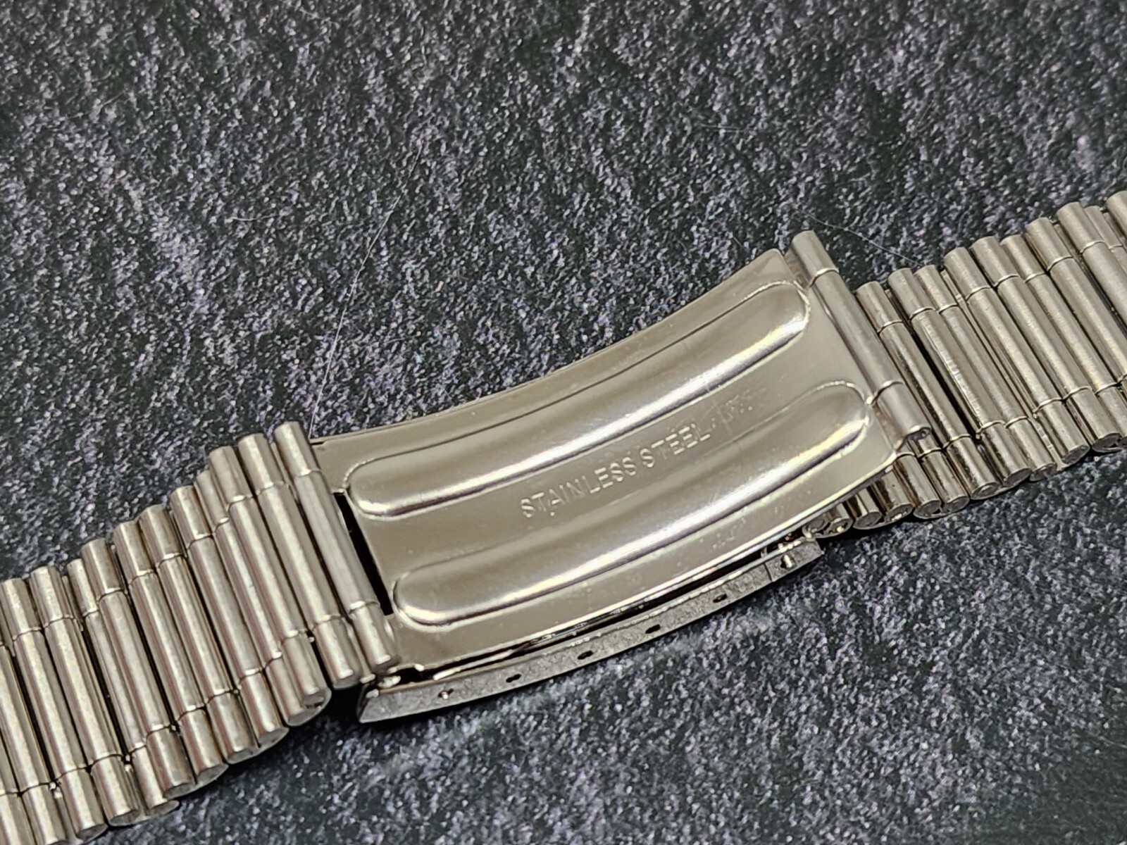 Vintage Bracelet Rado Straight end piece 18mm Silver color Fit many model.