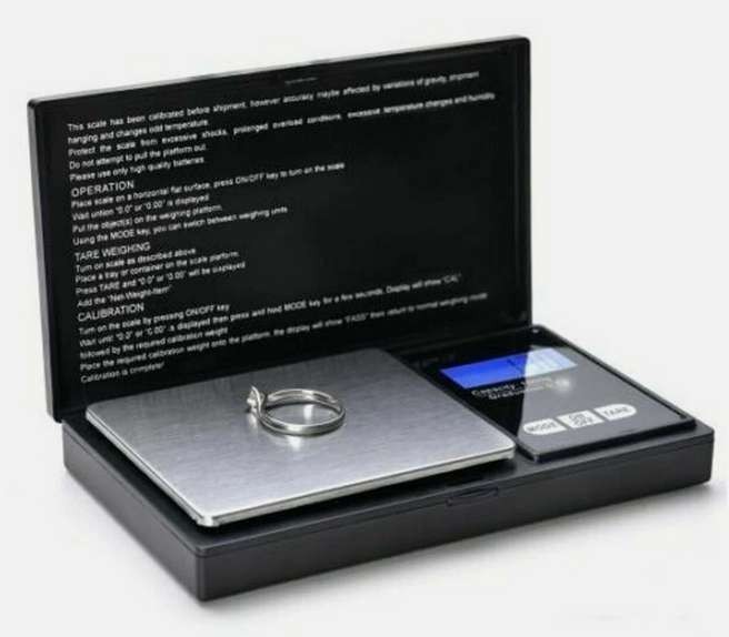 Pocket 1000g x 0.1g Digital Jewelry Gold Coin Gram Balance Weight Precise Scale