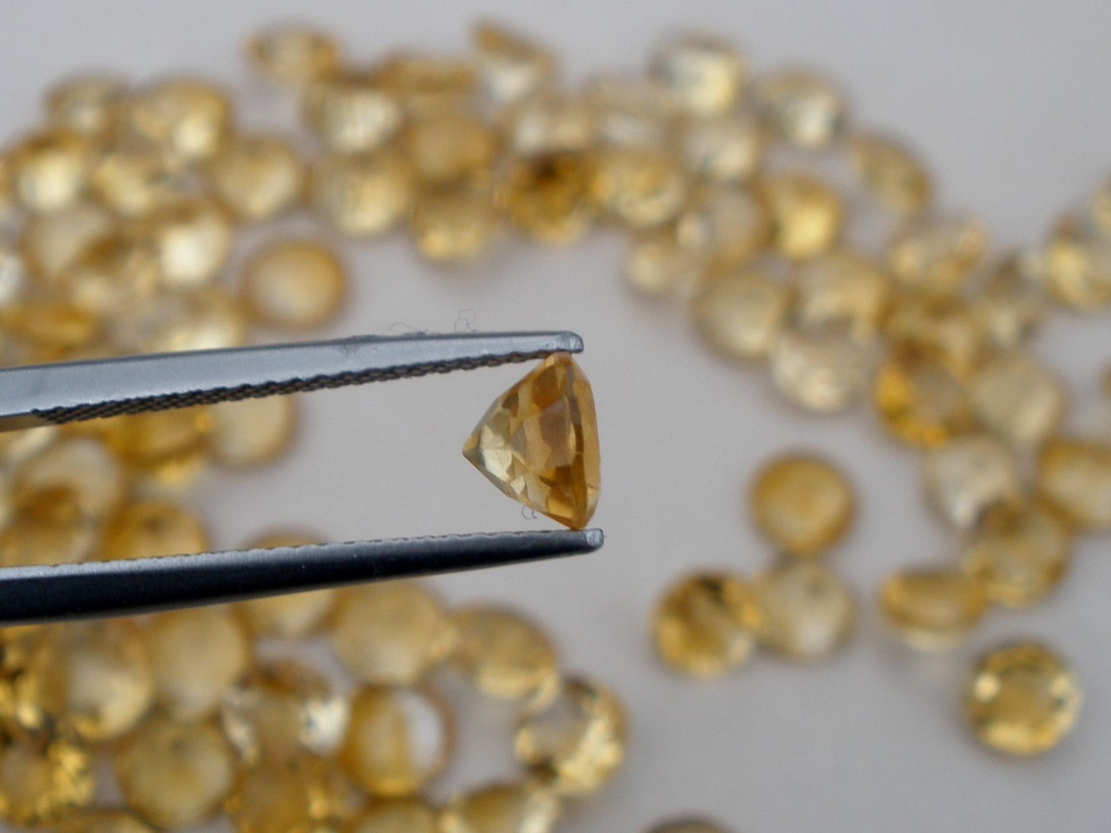 Citrine Round Natural Loose Faceted Gem 7mm