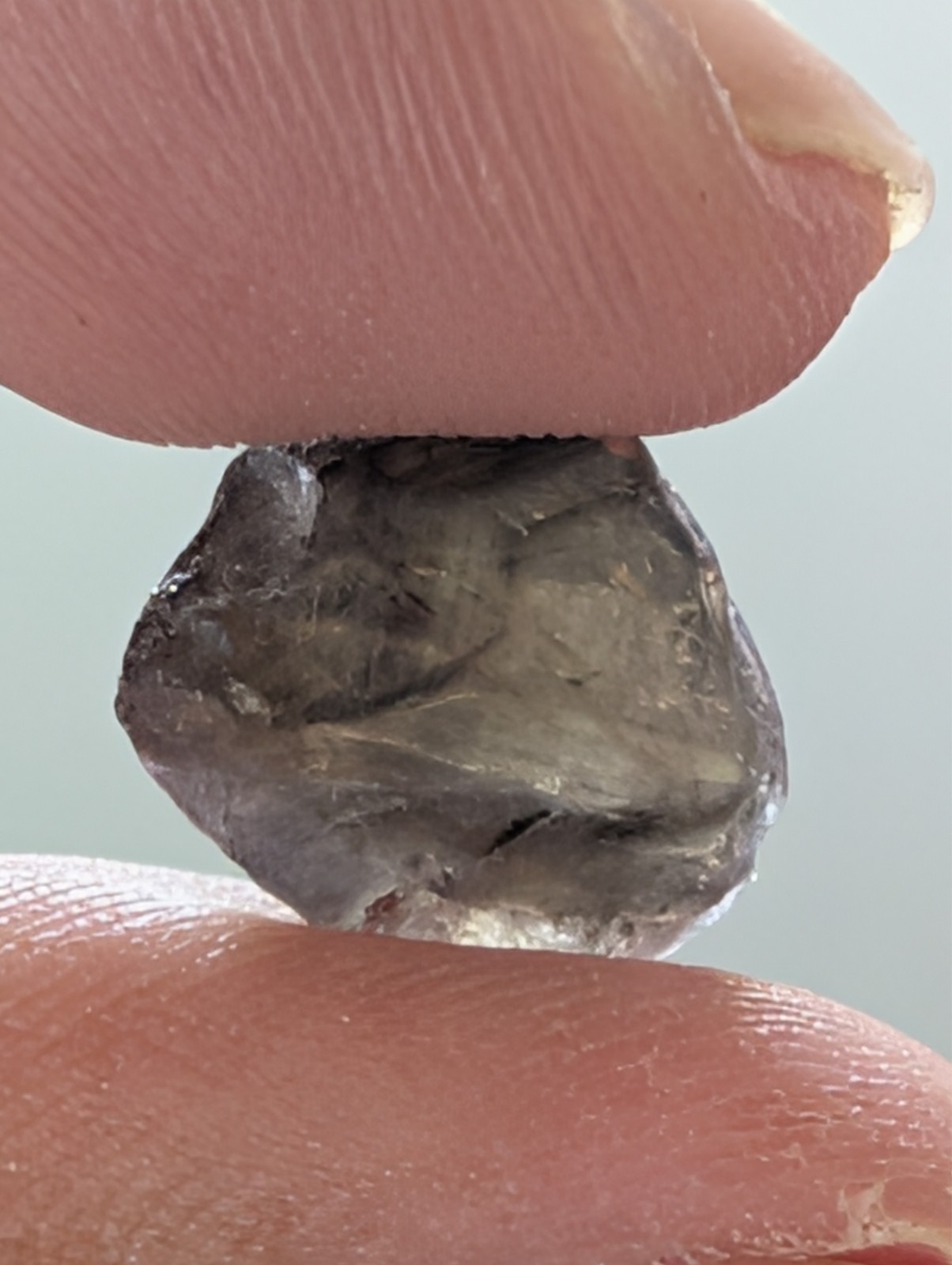 USA seller 19.05 4 pieces Included Axinite facet rough gemstone specimen