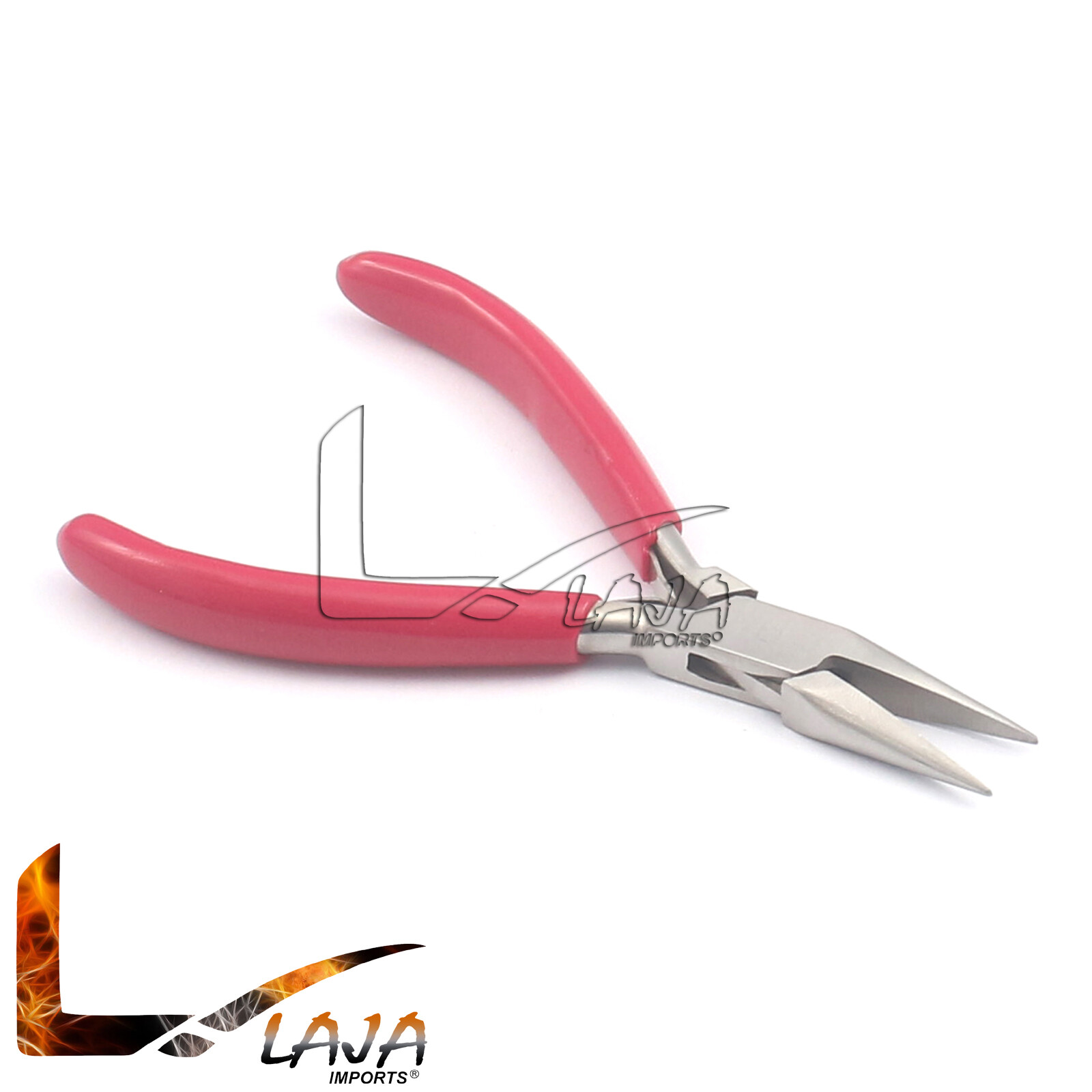 Chain Nose Pliers 6” Jewelry Tools, Beads. Optical, Make Loops Red Dip