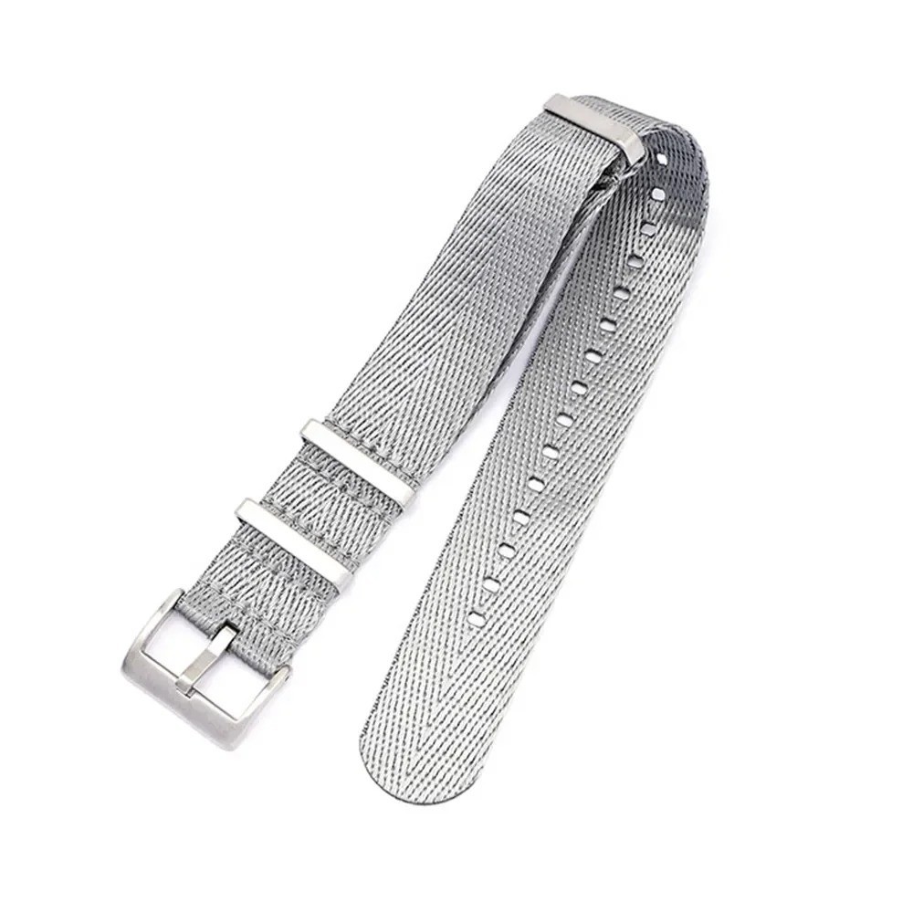 18mm 20mm 22mm 24mm Canvas Military Nylon Watch Strap Band