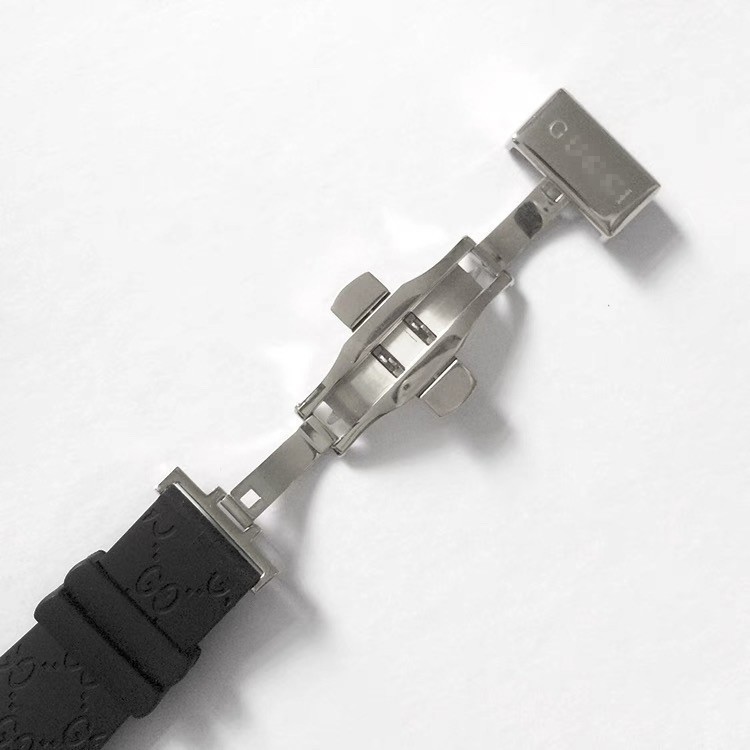 26MM Fit For I-Gucci Digital Men’s Watch YA114207 Rubber replacement Watch Strap