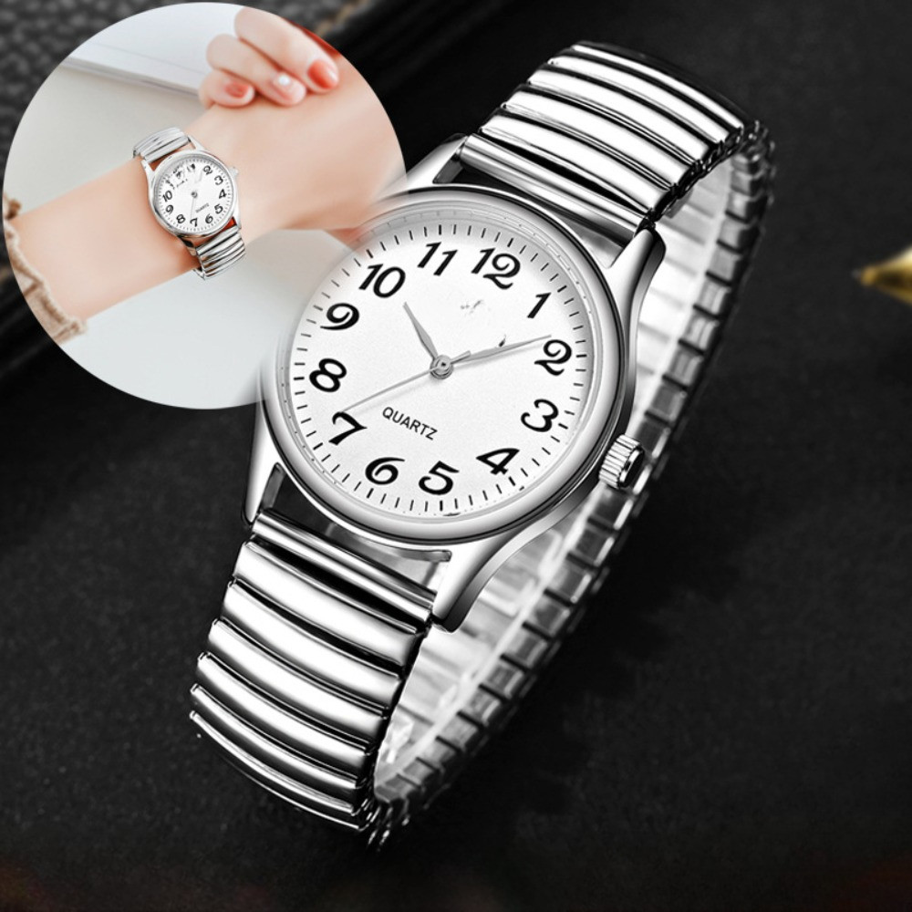 One-Piece Stainless steel Expander stretch metal watch Strap band16/18/20/22mm