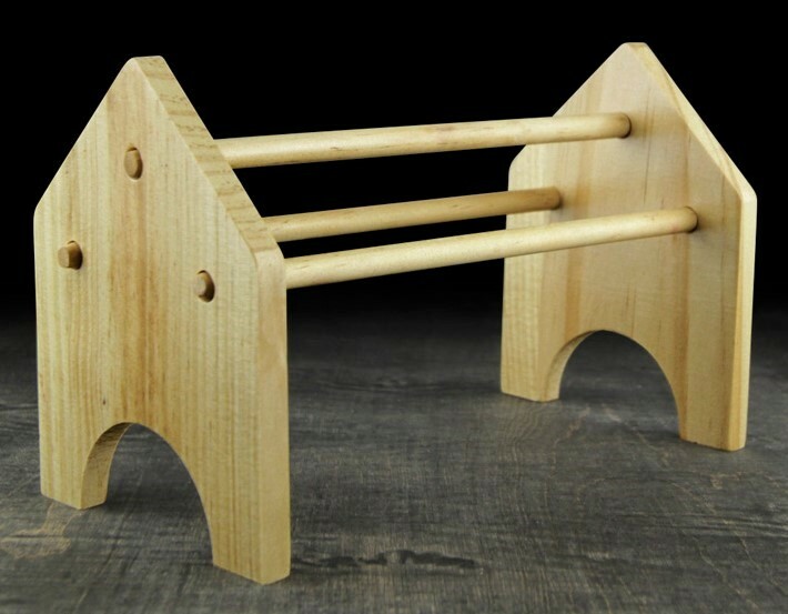 Plier Rack Tool Organizer Jewelry Bench Top Wooden Rack Stand Holder for Pliers