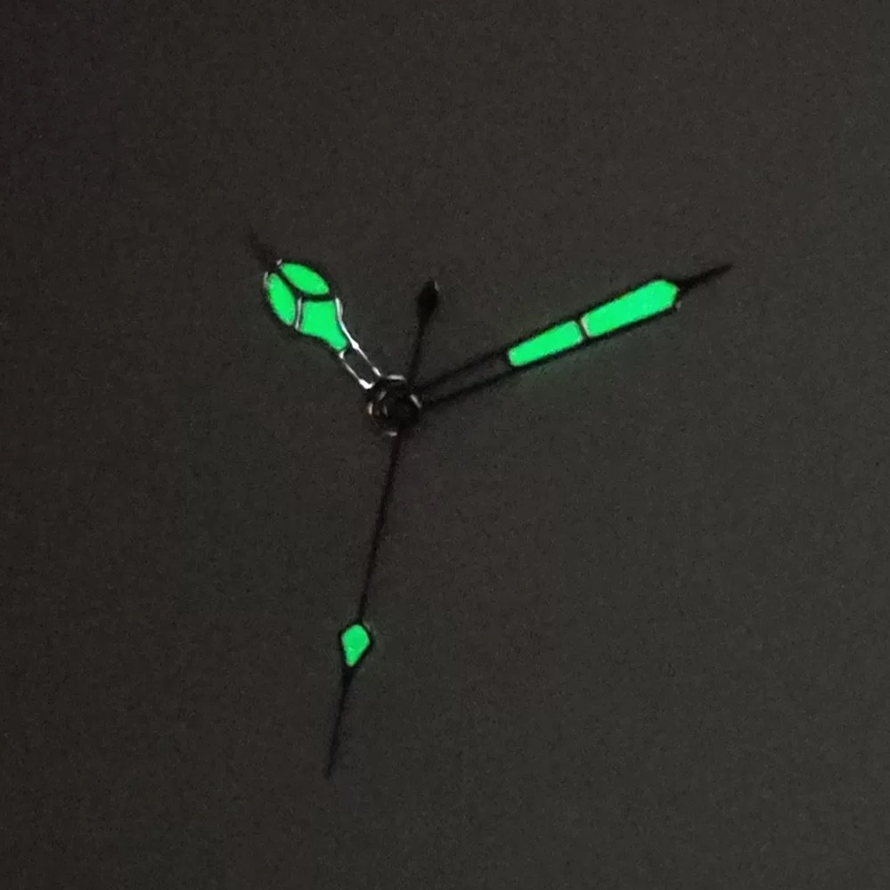 1 Set Luminous Leaf Watch Hand 8×12.5x13mm For NH35 NH36