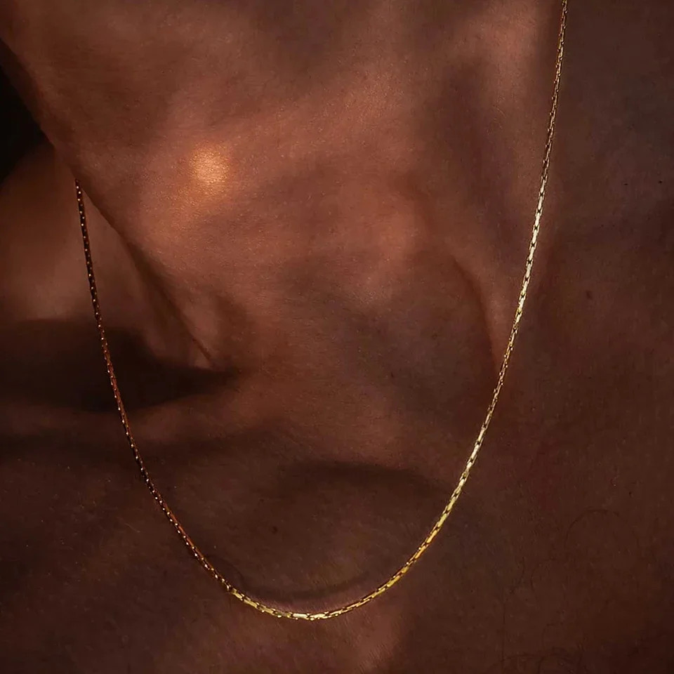 Men’s Jewelry Stainless Steel Non fading Necklace Hip Hop Cuban Chain cadenas pa
