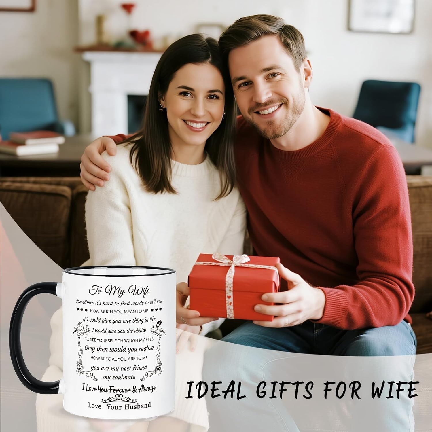 Romantic Ceramic Mug for My Wife – Perfect Gift for Every Special Occasion