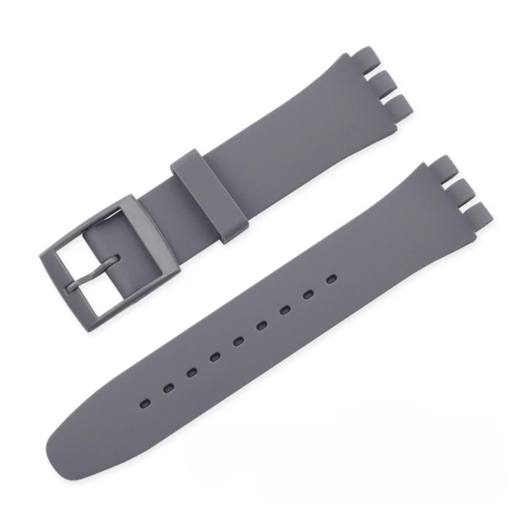Wrist Watch Band Strap For Swatch 16mm 17mm 19mm 20mm Silicone Watchband