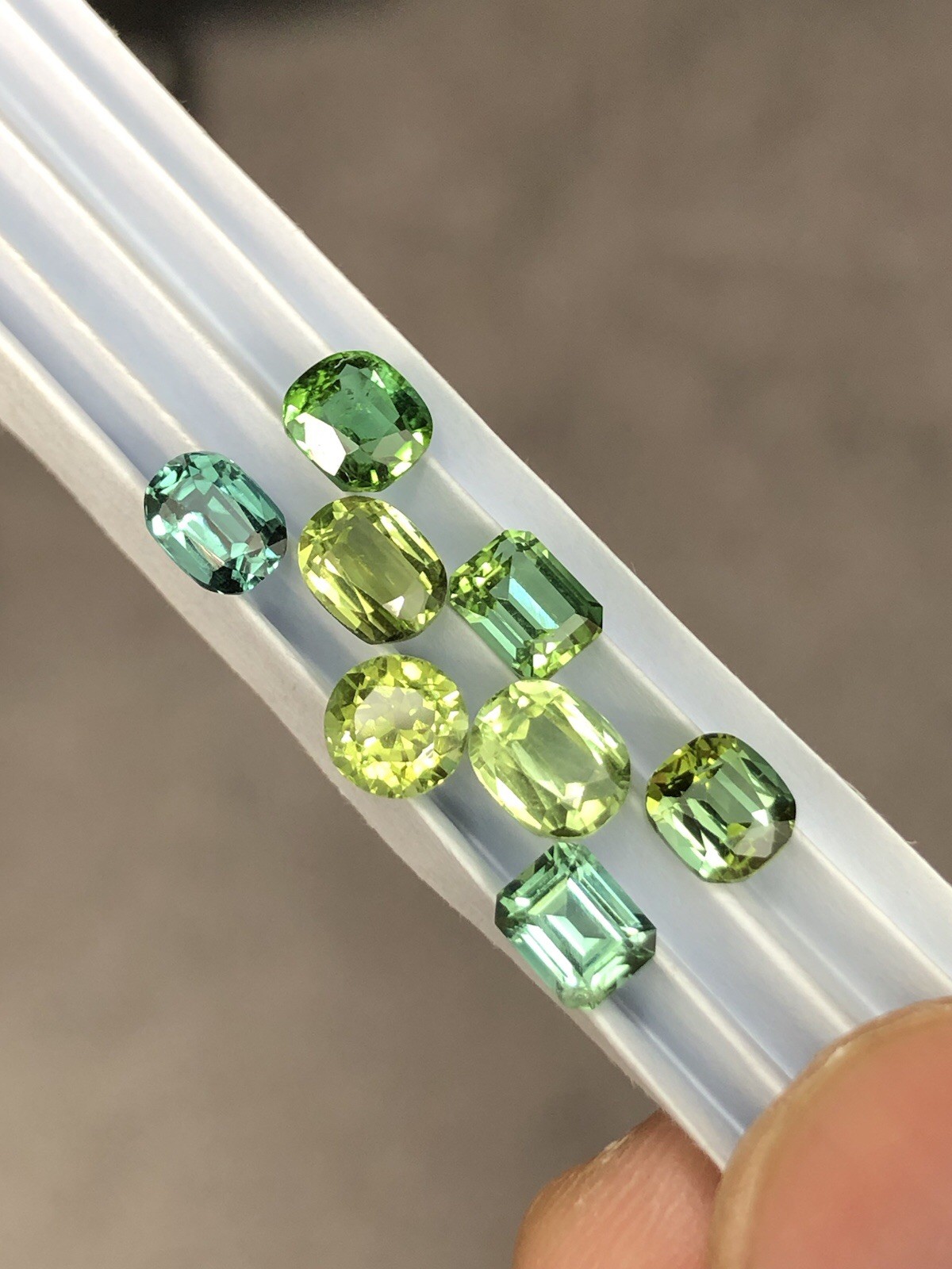 4 Carat Natural Multi Color Tourmaline – Faceted Afghanistan Tourmaline