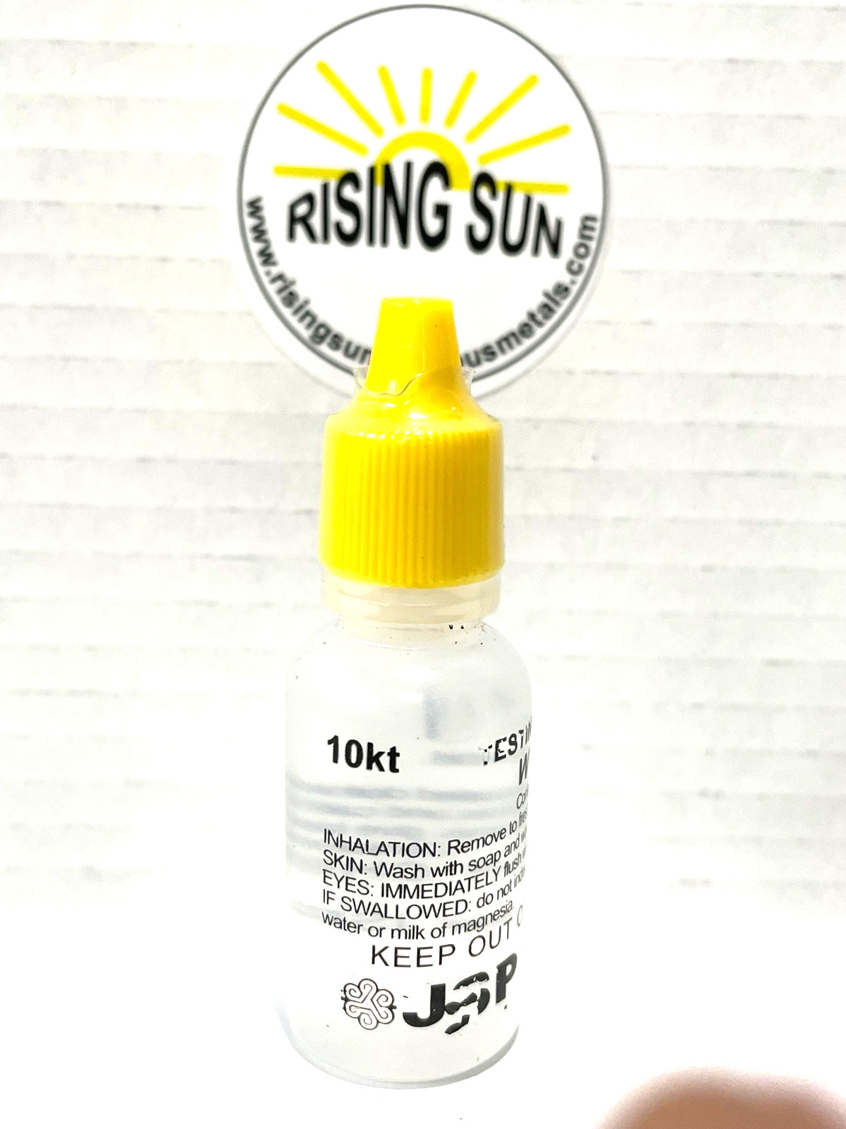JSP 10K Gold Jewelry Acid Solution Testing Kit Tester Test Scrap Coins Bars GTE
