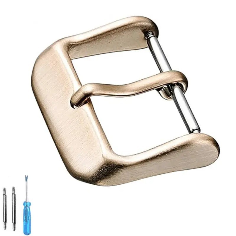 12mm 14mm 16mm 18mm 20mm 22mm Watchbands Buckle Stainless Steel Pin Clasp Watch