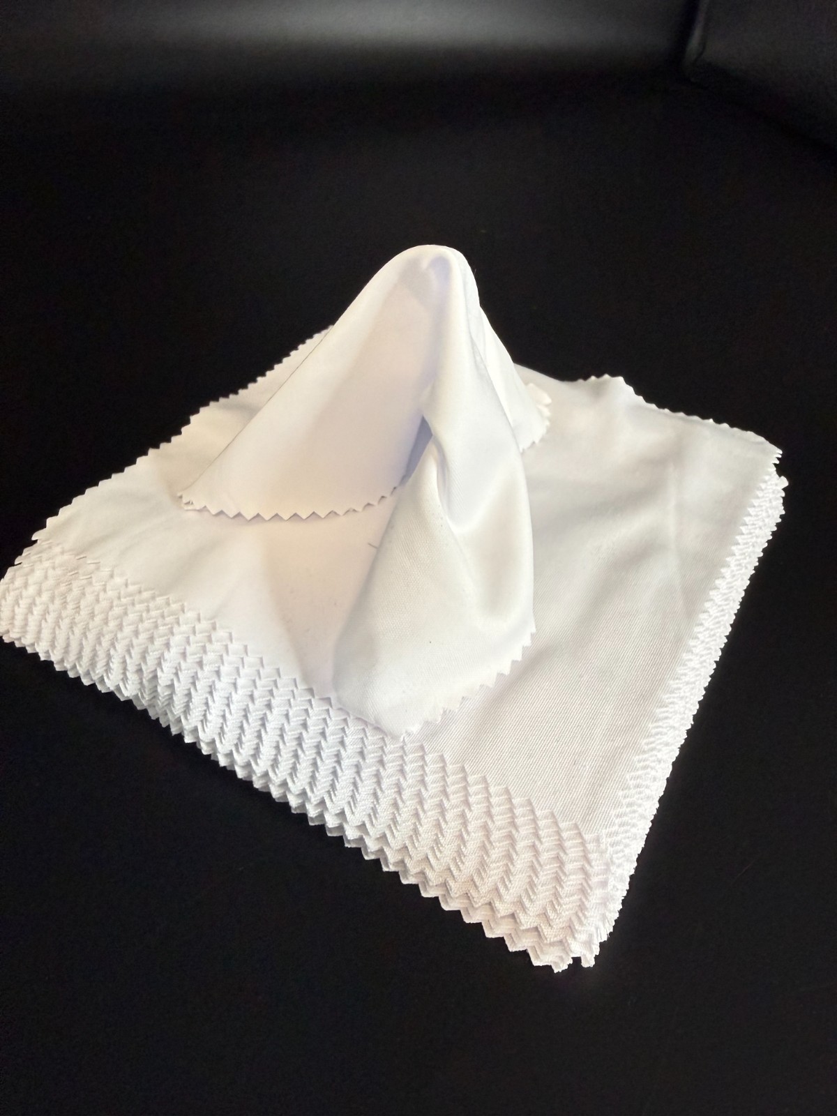 10pc Jewelry Cleaning Cloth WHITE Polishing Cloth for Sterling Silver Gold