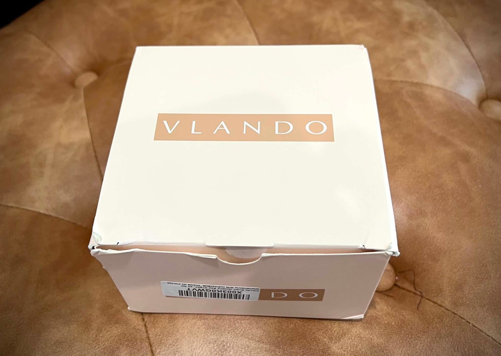 VLANDO Small Jewelry Box White Brand New