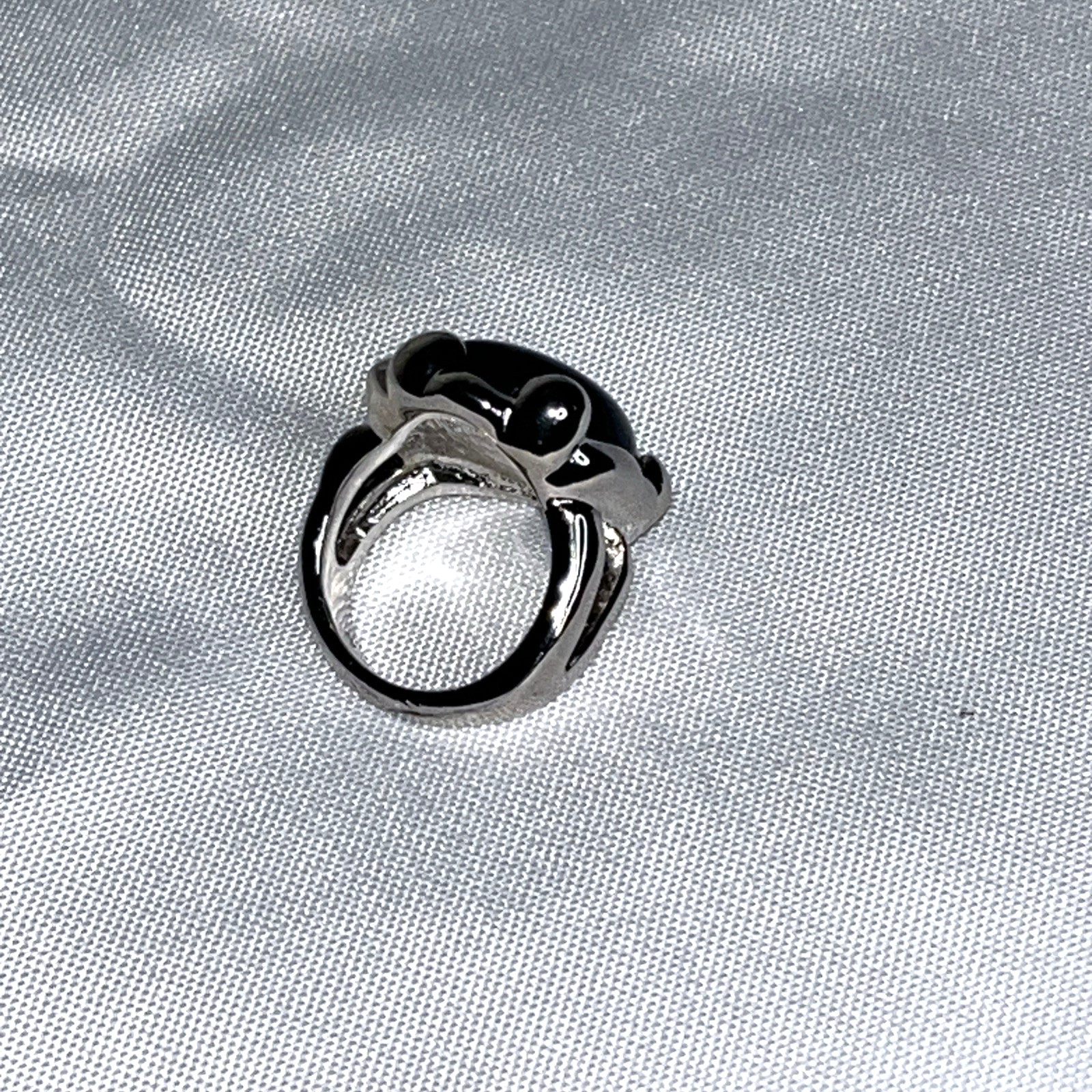 Lia Sophia Modern Ring Blue Size 10