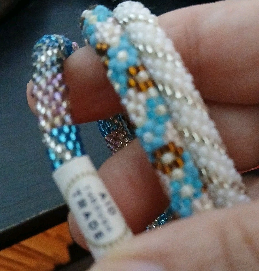 Set Of 3 Roll On Bracelets Nepal Aid Through Trade (lot #1)