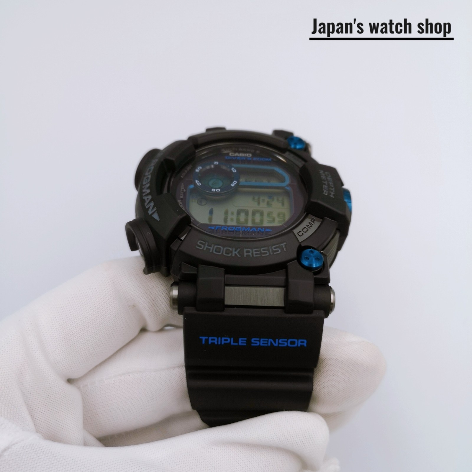 CASIO G-SHOCK GWF-D1000B-1JF Blue Master of G FROGMAN 6 Men’s Watch New in Box