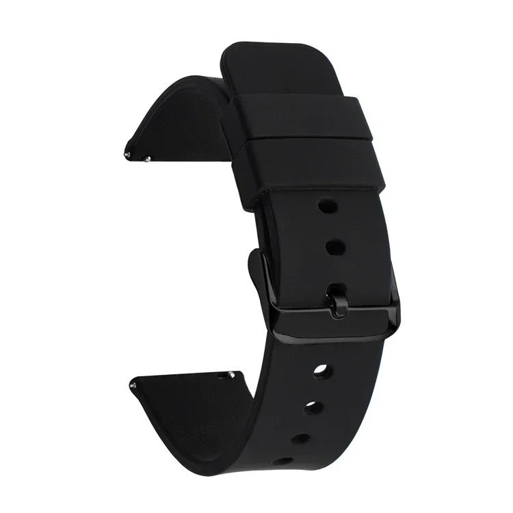 Silicone Watch Strap 14mm 16 18 19 20mm 21 22mm 24mm Waterproof Soft Rubber Band