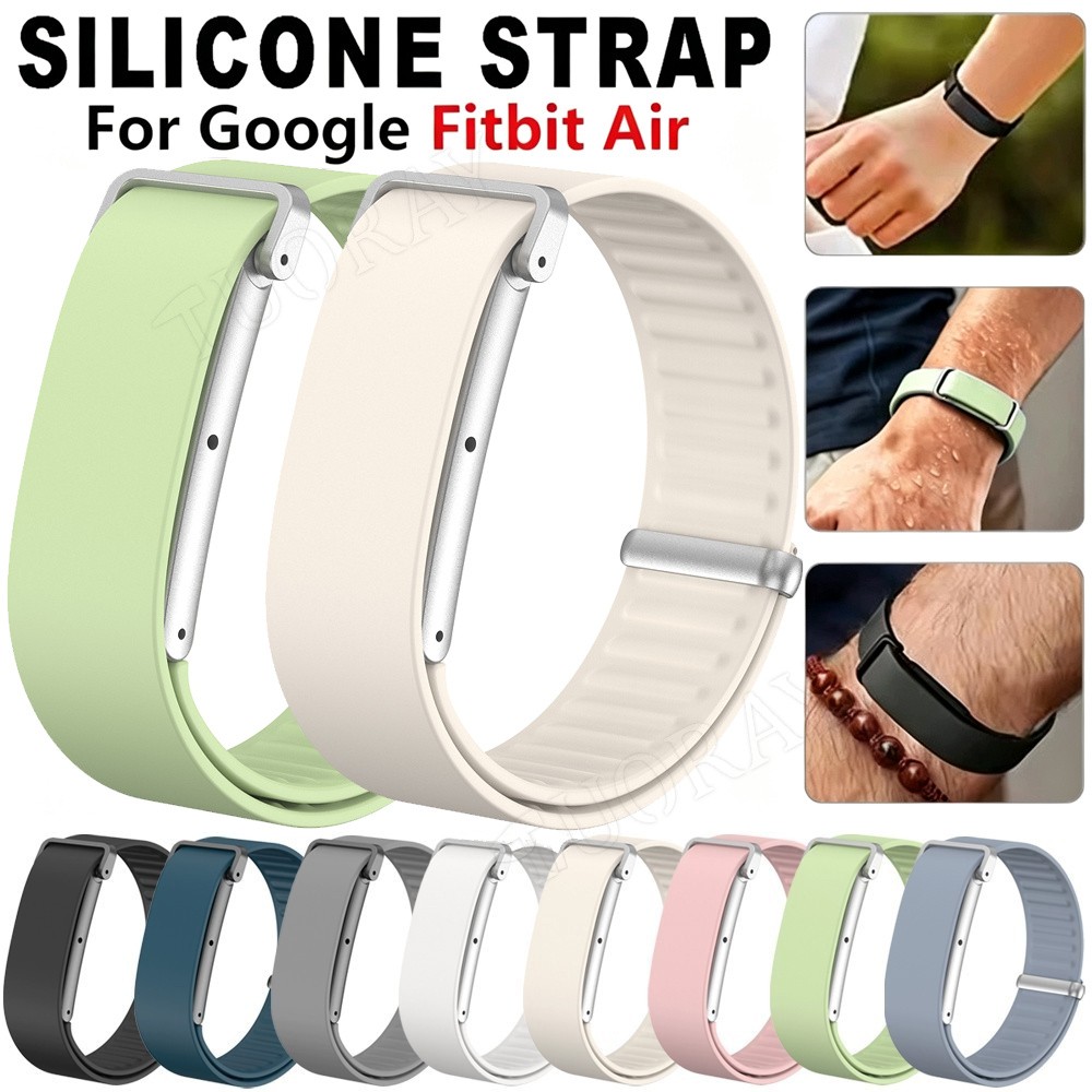 For Google Fitbit Air 2026 Nylon Silicone Adjustable Sports Band Strap Bracelet