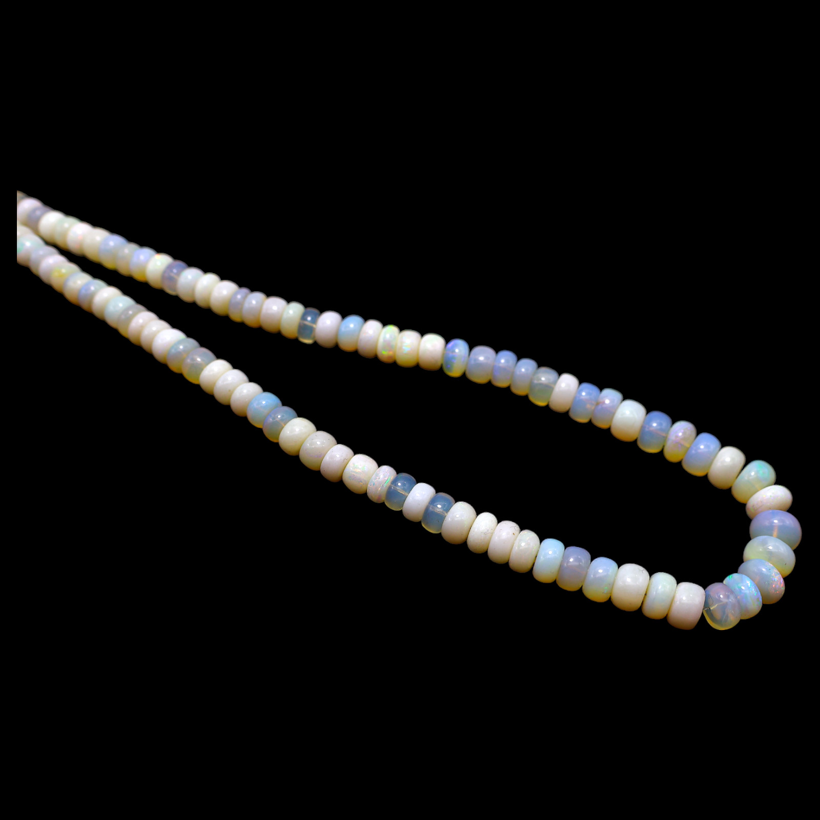 Smooth Fire Opal Beaded Not Applicable Rondelle Ethnic Unique Necklace Jewelry