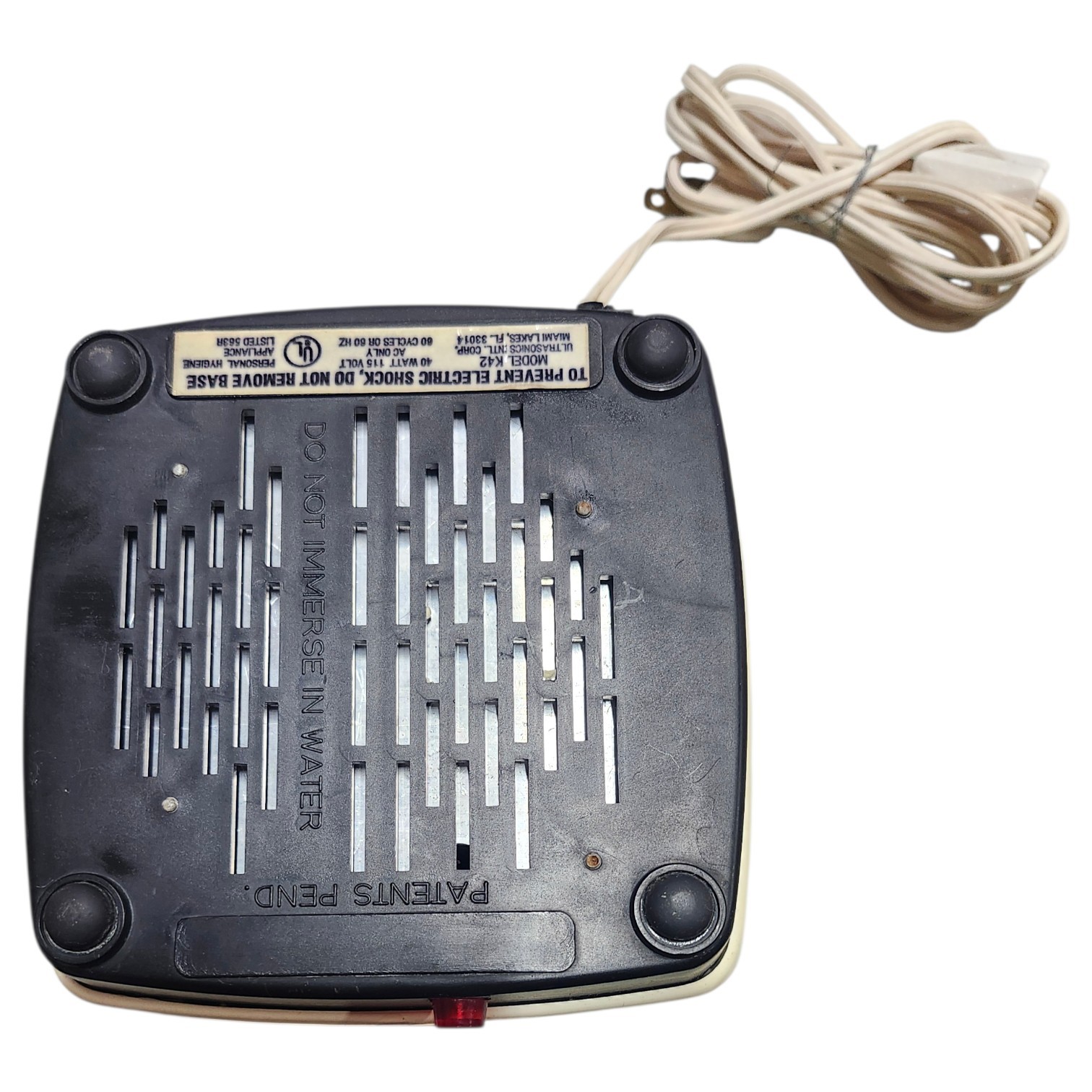 Vintage Jewelry ultrasonic cleaner k42 clean n brite Made in USA Free shipping