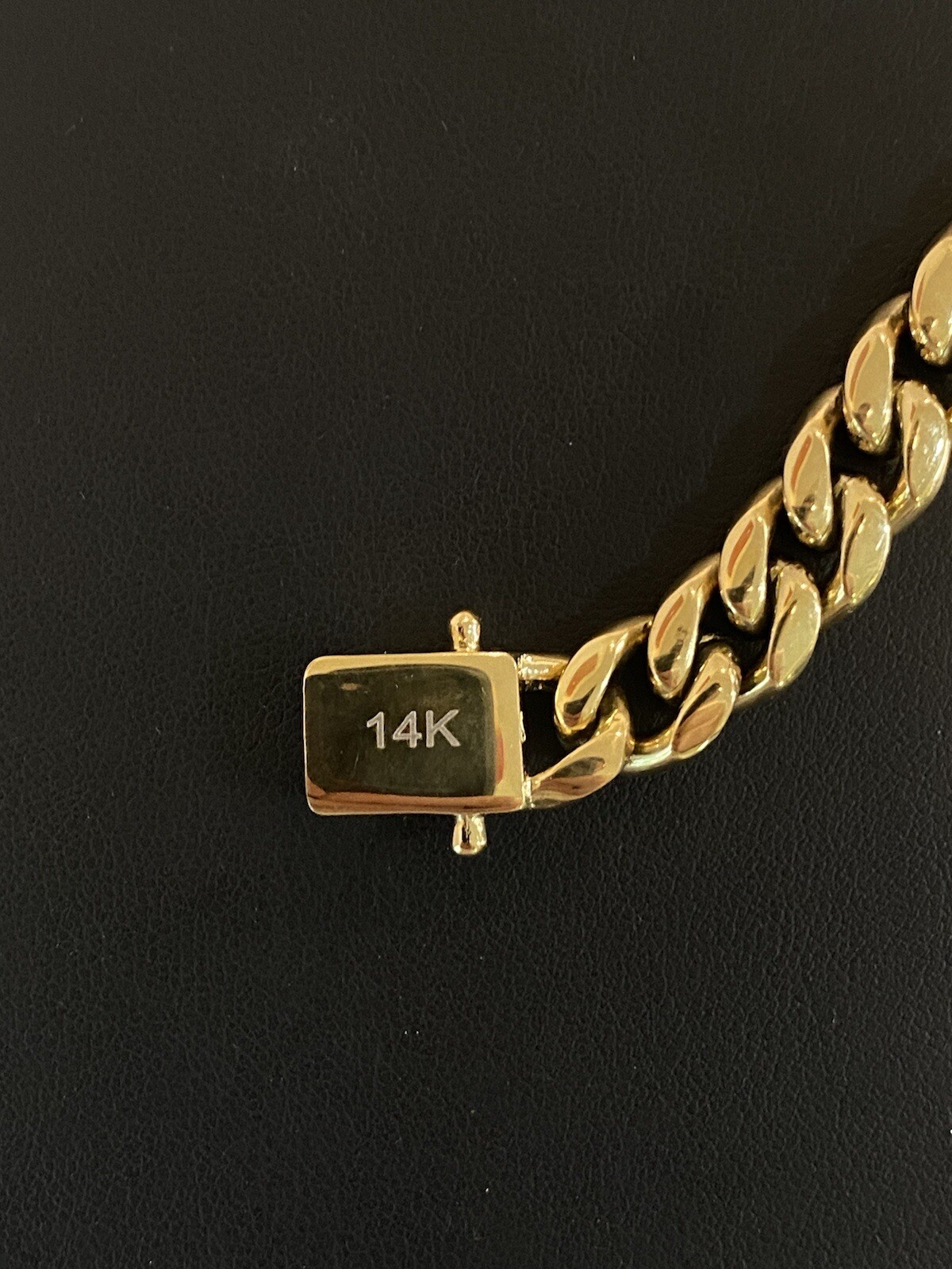 10mm Miami Cuban Link Bracelet 14k Gold Vermeil Stainless Mens Hip Hop Bracelet