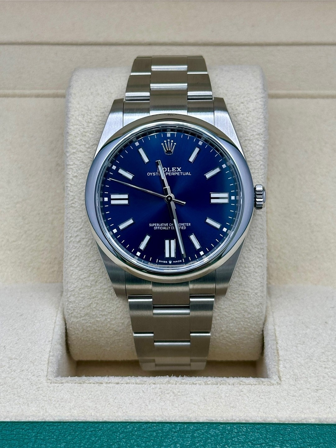 Rolex 124300 Blue