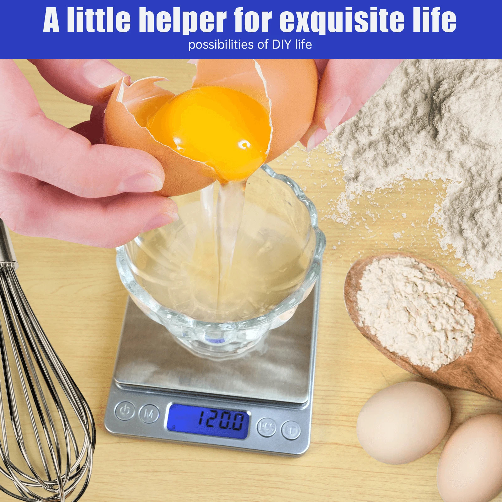 3000gx0.1g Digital Scale Mini Size for Jewelry Gram Silver Gold Coin Herb Grain