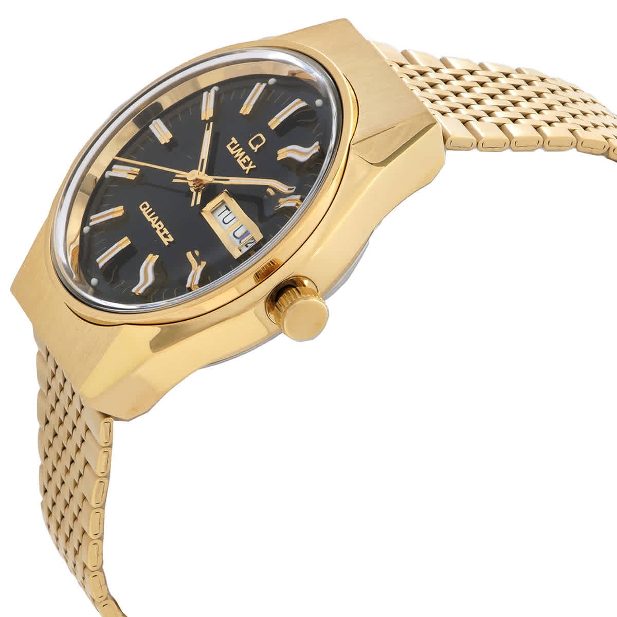 Timex Q Timex Falcon Eye Quartz Black Dial Men’s Watch TW2W62500