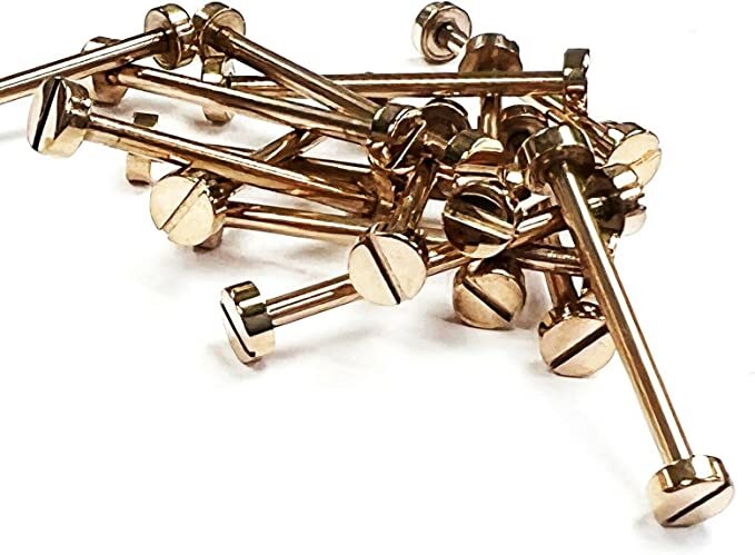 Watch Screw Lugs (Pins) Size (12mm to 40 mm) Thick 1.5mm for Steel/Leather Bands