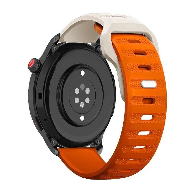 20mm 22mm Sport Silicone Watch Band Universal Quick Release Wrist Strap