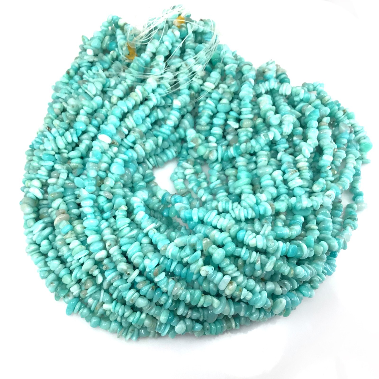 Natural Russian Amazonite Chips 5-12mm Loose Beads 32″ Jewelry Making