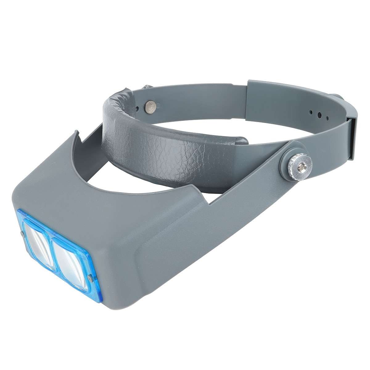 Jewelers Head Headband Magnifier LED Illuminated Visor Magnifying Glasses Loupe