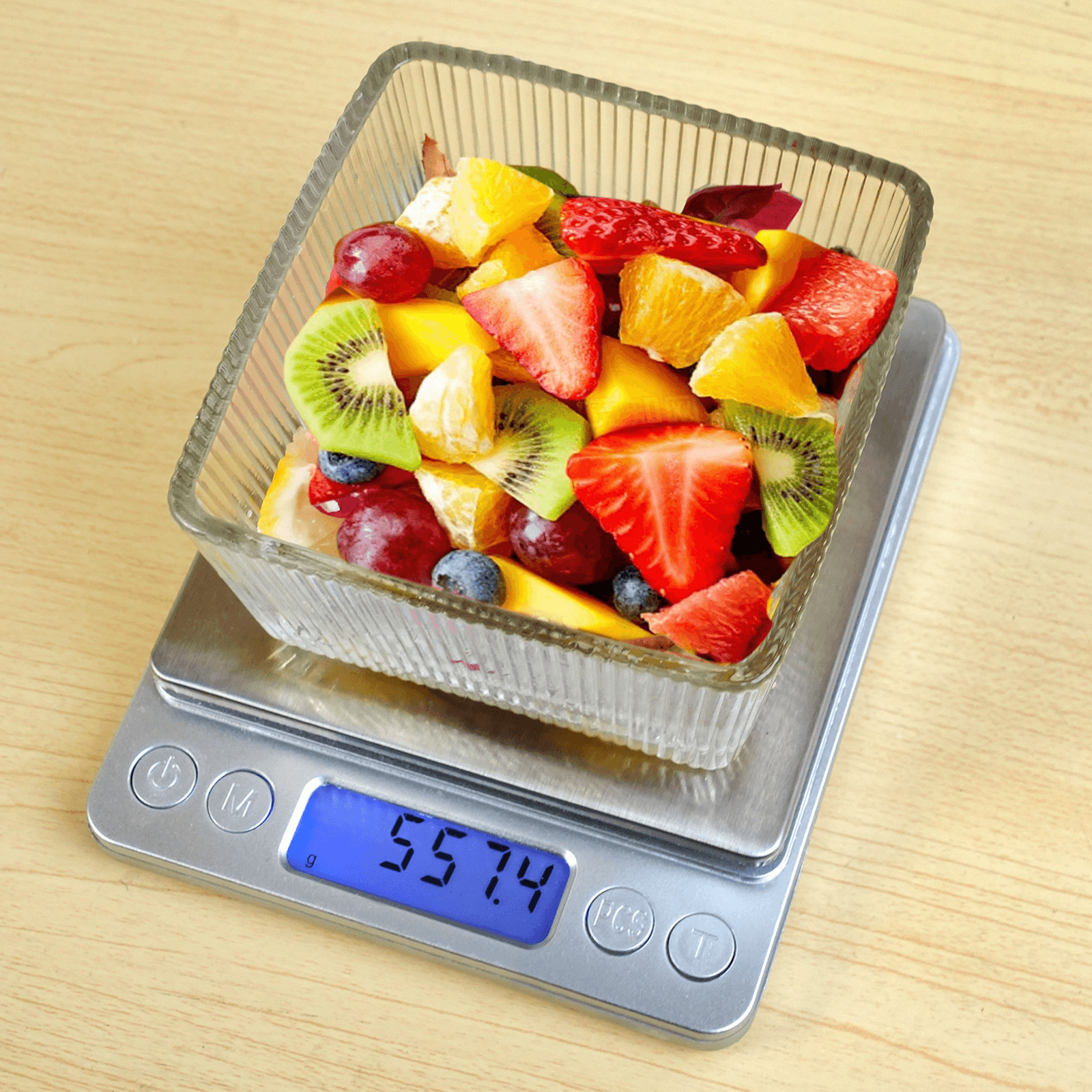 Digital Scale 3000g x 0.1g Jewelry Gold Silver Coin Gram Pocket Size Herb Grain