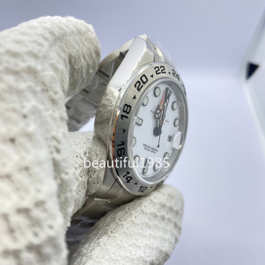 DIY Watch Part Kit for 3285 Movement M226570 42mm SS Case+Dial+Hands+Steel Strap