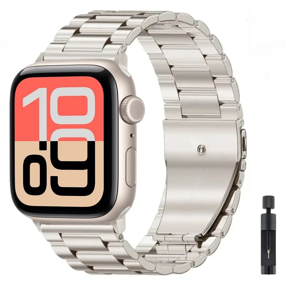 Stainless Steel Apple Watch Band 42 44 45mm For iWatch Series SE 8 7 6 5 4 3 2 1