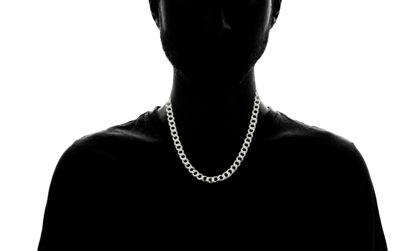 Verona Jewelers Mens 925 Sterling Silver 4MM Italian Curb Link Chain Necklace