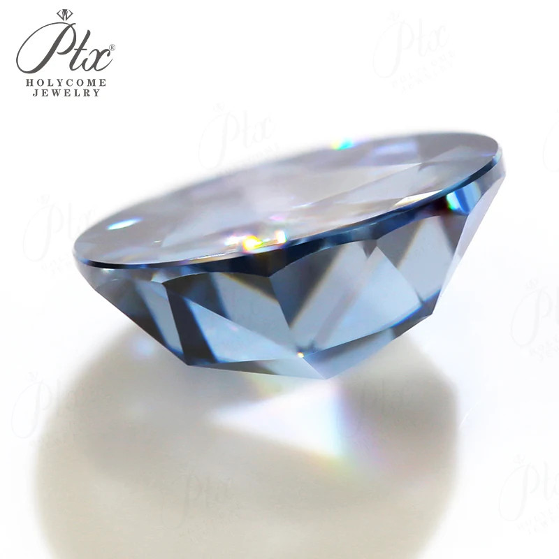 Natural Color Flat Bottom Rose Cut Moissanite Faceted Loose Stones for Jewelry