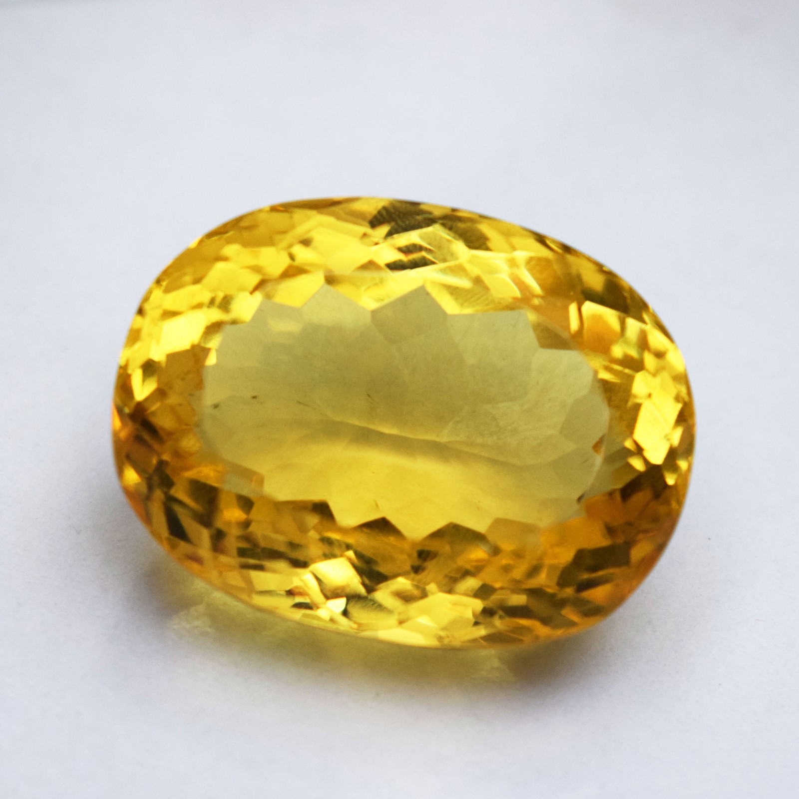 202.30 CT Flawless Yellow Sphene Oval Cut Stunning Certified Loose Gemstone