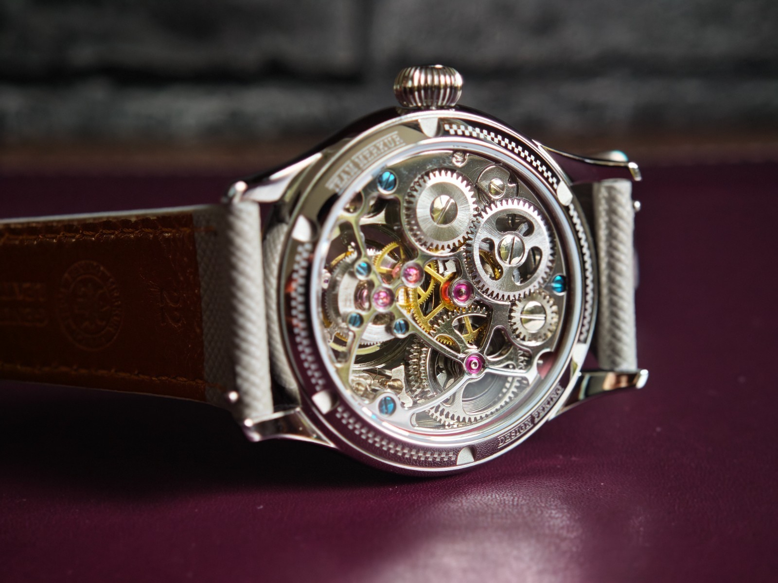 Mercury Tourbillon Watch Glass Transparency Dial, EU Warehouse, Express Shipping